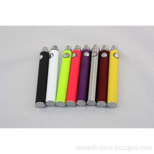 EVOD USB battery, can charger from bottom, more colorful